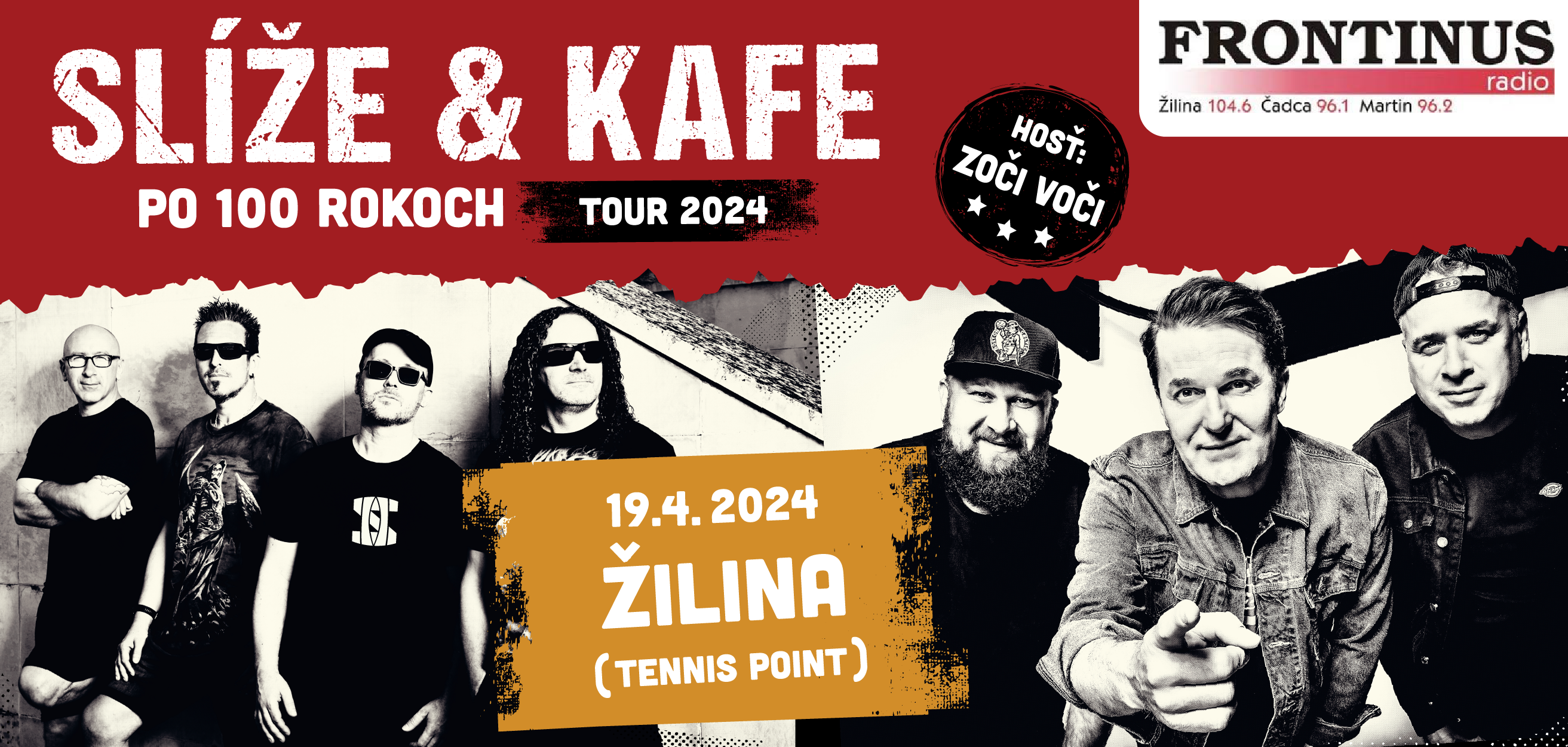 O mesiac štartuje SLÍŽE & KAFE Po 100 rokoch Tour 2024, Bratislava je vypredaná, v ostatných mestách zostávajú posledné vstupenky!