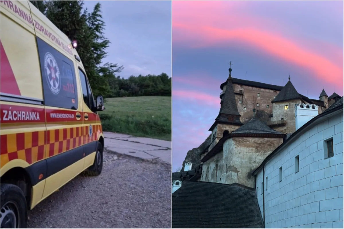 Tragédia na Oravskom hrade: Starší muž vypadol z balkóna