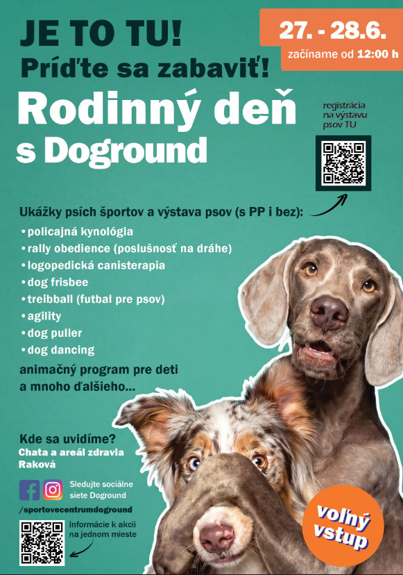 Doground day prinesie do Čadce zábavu pre celé rodiny a psíčkarov